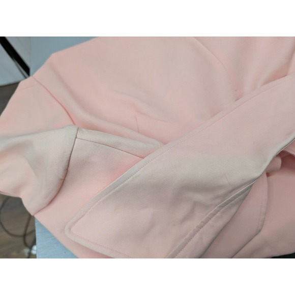 Vintage Seven City Women's L Belted Rain Trench‎ Coat Old Money Pastel Pink NWT - Picture 7 of 16